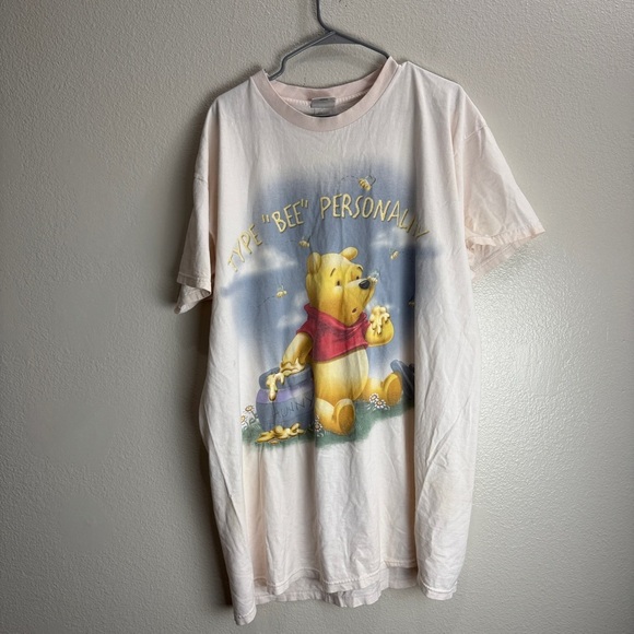Disney Other - Winnie The Pooh Disney Store Type Bee Personality Vintage Shirt One Size